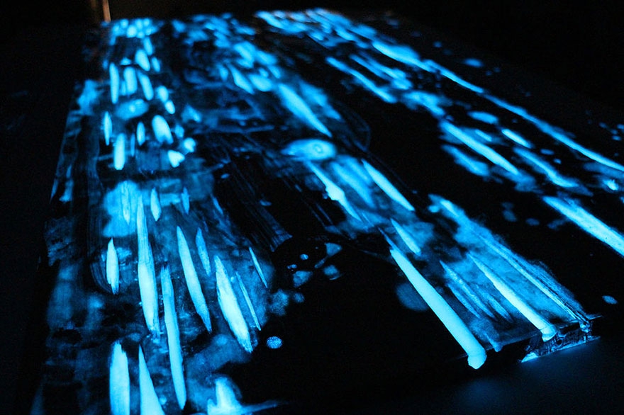 Светящийся стол своими руками