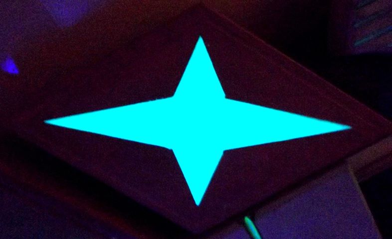 Тротуарная плитка светящаяся в темноте