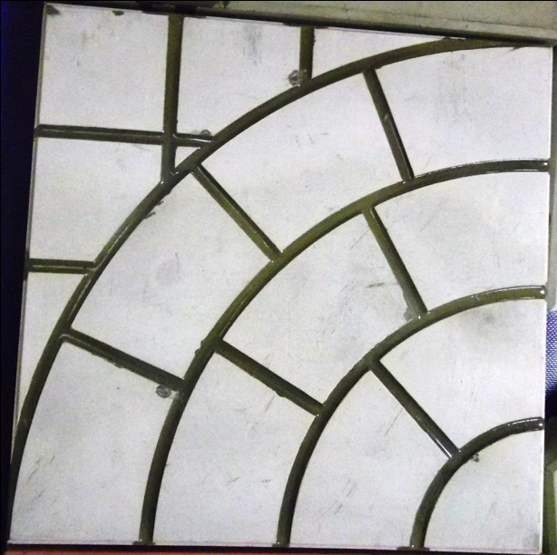 Тротуарная плитка светящаяся в темноте