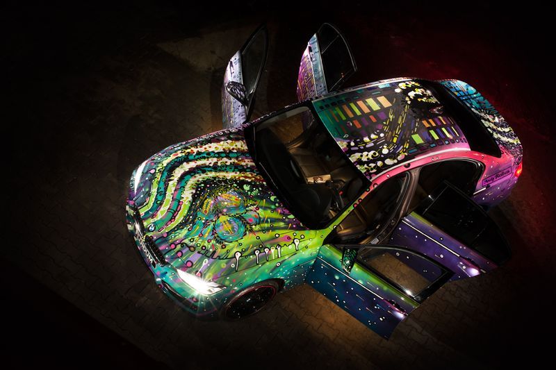 светящаяся краска для авто