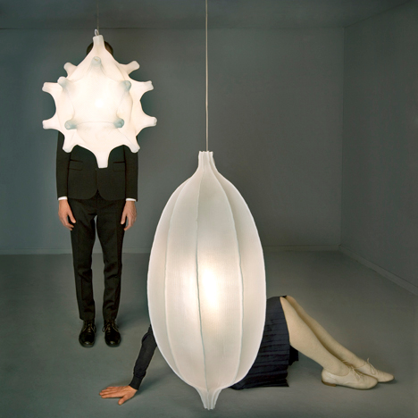 лампы светятся в темноте