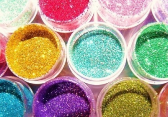Glitter paints