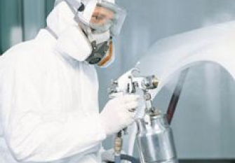 Нанесение краски