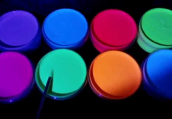 Fluorescent paints
