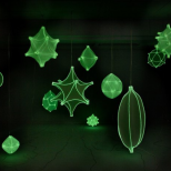 лампы светятся в темноте