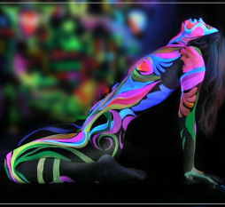 светящаяся краска для боди-арта