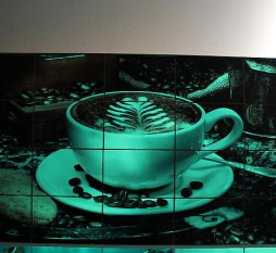 светящаяся керамическая плитка