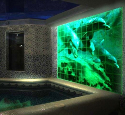 светящаяся керамическая плитка