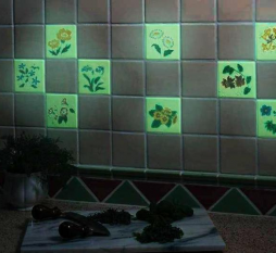 светящаяся керамическая плитка