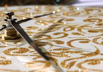 Глиттерная краска для стекла