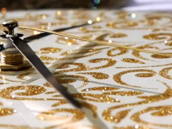 Глиттерная краска для стекла