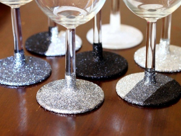 Глиттерная краска для стекла