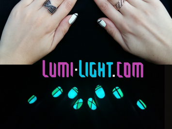 Светящийся в темноте маникюр Светящийся в темноте маникюр