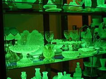 Флуоресцентная краска для стекла