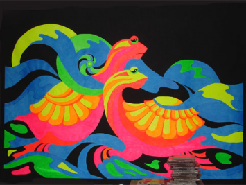 Флуоресцентная краска Флуоресцентная краска