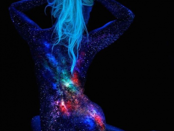 Флуоресцентная краска для боди-арта Флуоресцентная краска для боди-арта