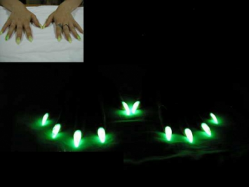 Светящиеся в темноте лаки для ногтей Светящиеся в темноте лаки для ногтей